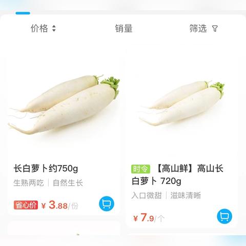 今日白萝卜价格走势全面分析