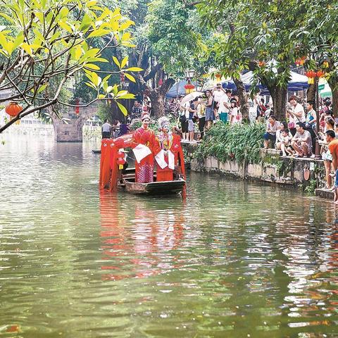 顺德杏坛，岭南水乡文化新篇与经济发展浪潮共舞