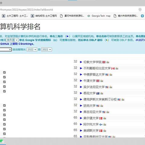 全球顶尖计算机科学大学CSRanking榜单揭晓，探寻世界学府翘楚！