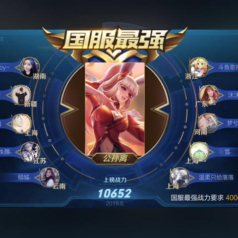 王者分区战力榜更新！英雄荣耀战场风云变幻，谁将登顶？